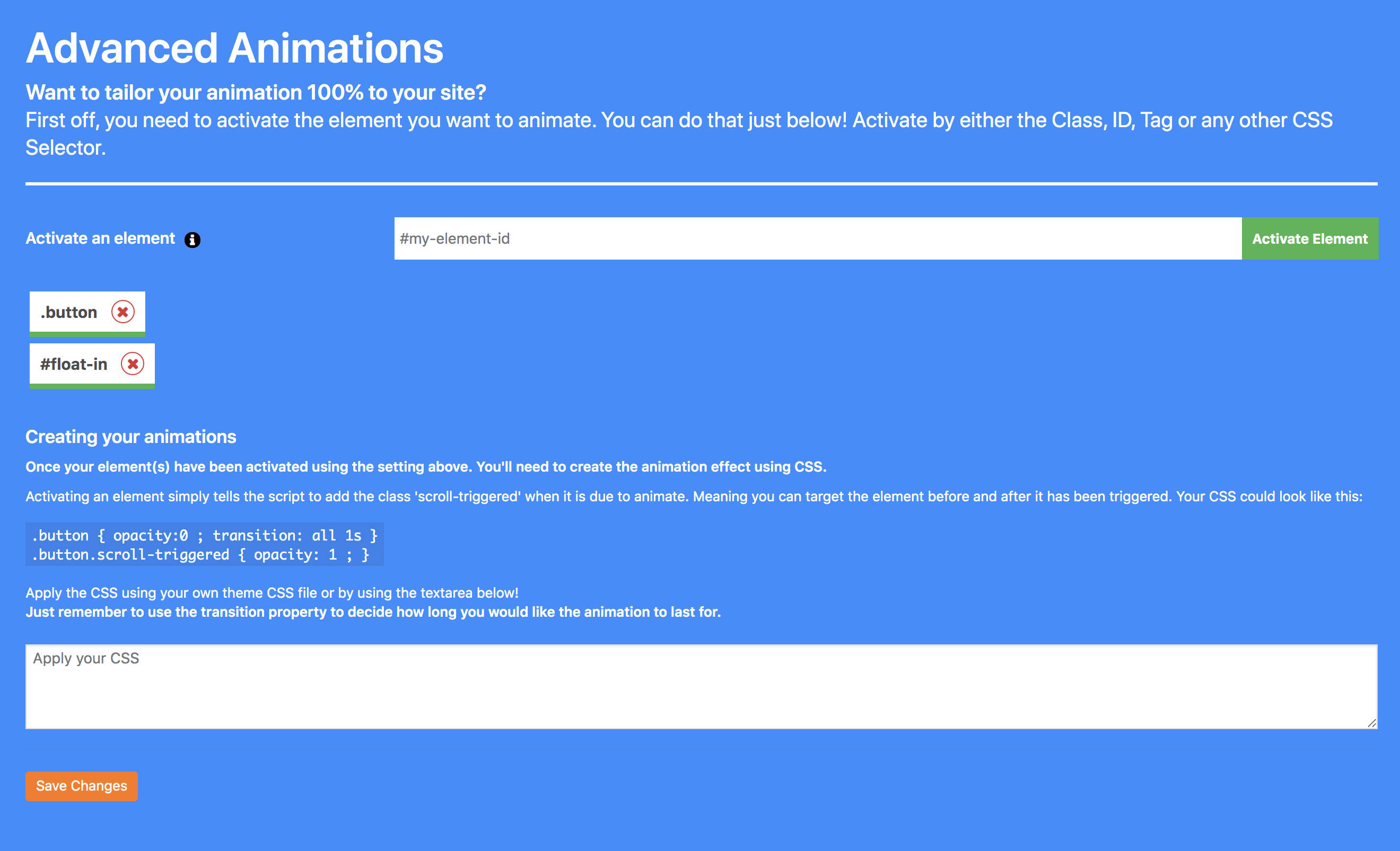 How to add animations to your website - Toast Plugins